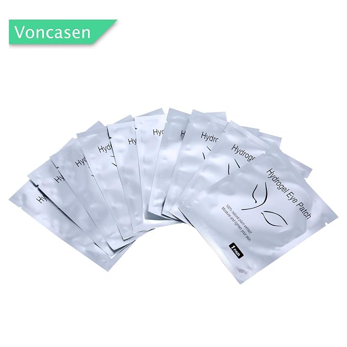 100 Pairs Set,Under Eye Pads,Comfy and Cool Under Eye Patches Gel Pad for Eyelash Extensions Eye Mask Beauty Tool-VeraVaultWomen