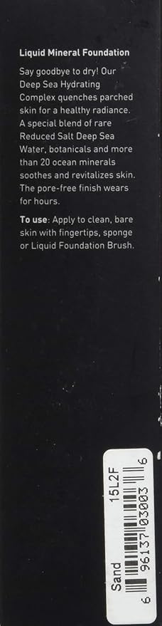 Youngblood Liquid Mineral Foundation, Sand, 17 Shades, Vegan, Cruelty-Free, Gluten-Free-VeraVaultWomen