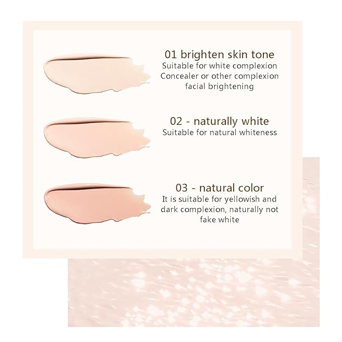 Happyhours 2 in 1 Foundation Anti-Wrinkle Concealer with Built-in Brush, Novo Foundation and Concealer Double Head Makeup Stick, Waterproof Long Lasting Anti-Wrinkle Concealer Foundation (2Pcs-01)-VeraVaultWomen