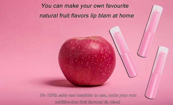 0.14oz Empty Flavored Lip Balm Container Tubes Plastic Homemade Moisturizing Lip Stick with Caps Bulk Fit for Women Adult DIY Making Supplies, 25 Count (Rose Pink)-VeraVaultWomen
