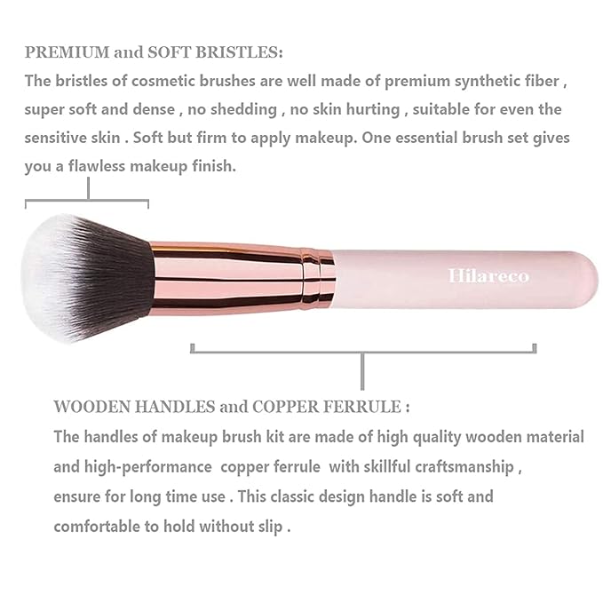 PHOERA Foundation Full Coverage Makeup, Mushroom Head Air Cushion CC Cream Natural Foundation Set,PHOERA Concealer, PHOERA Primer, PHOERA Powder, Foundation Brushes (104 Buff Beige+ 04 Buff Beige CC)-VeraVaultWomen