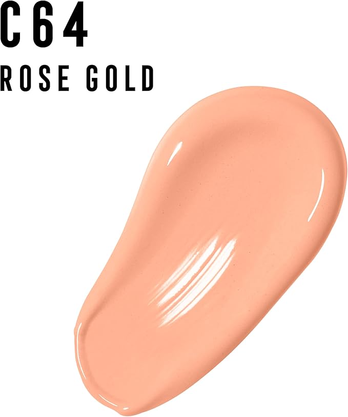 Max Factor Facefinity 3-in-1 All Day Flawless Liquid Foundation, SPF 20-64 Rose Gold, 30 ml-VeraVaultWomen