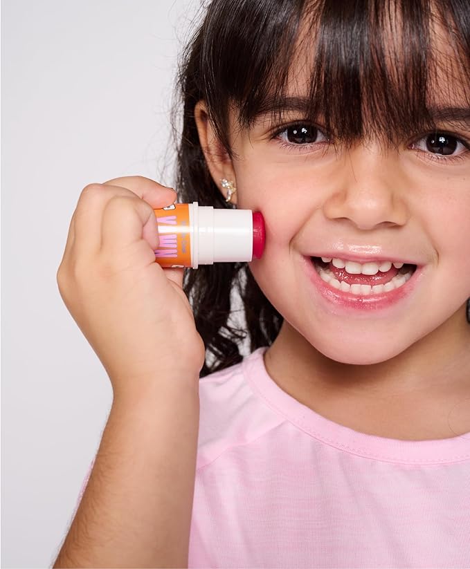Makeup & Skincare for Kids Backpack Essentials Kit | Made in the USA | Tinted Lip Balm and Face Multi-Stick, and Universal Body Balm Stick | Non-Toxic, Gentle Ingredeints | For Kids 3+-VeraVaultWomen