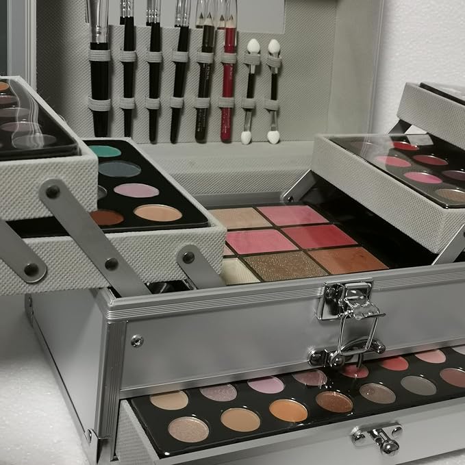 118 Colors Makeup Kit All-in-one Makeup Set, Cosmetic-Gift for Women -Include Makeup Brush Set, Eyeshadow Palette, Brow Powder, Eyebrow Pencil, Lip brush -(Multicolor 101)-VeraVaultWomen