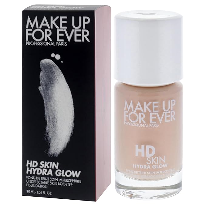 HD Skin Hydra Glow - 1R12 Cool Ivory by Make Up For Ever for Women - 1 oz Foundation-VeraVaultWomen