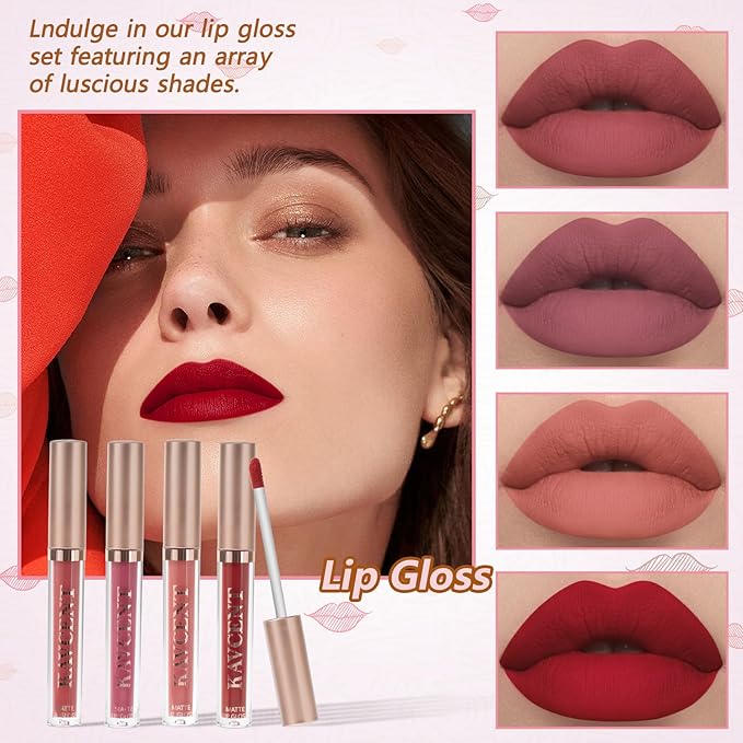 Makeup Kit Makeup Sets for Teens Makeup kits for Women Teenagers Make up Eyeshadow Palette Foundation Concealer Lipgloss Loose Powder Makeup Kit for Women Full Kit-VeraVaultWomen