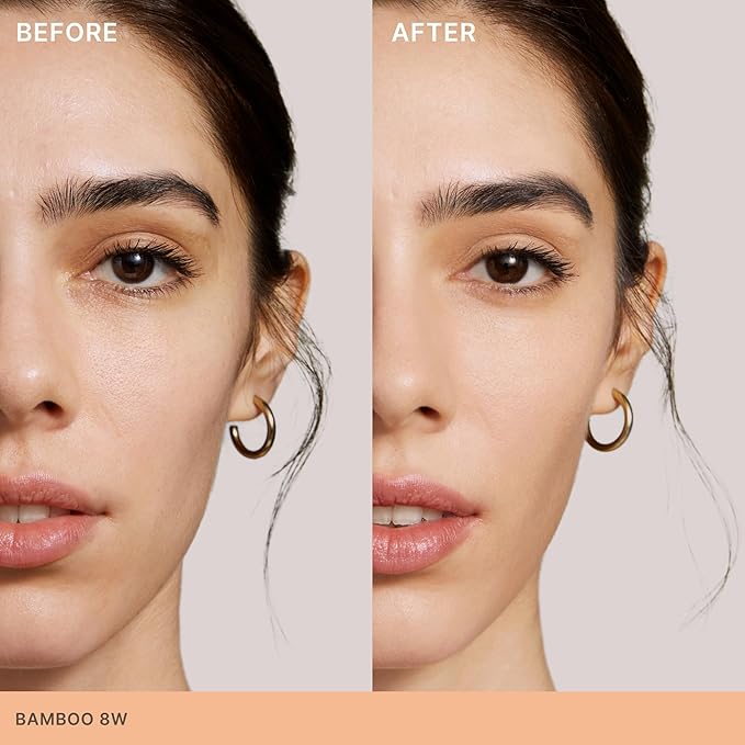 ILIA - Skin Rewind Complexion Stick - Foundation + Concealer + Skincare | Non-Toxic, Vegan, Cruelty-Free, Clean Makeup (8W - Bamboo, 0.35 oz | 10 g)-VeraVaultWomen