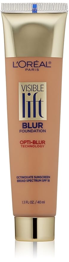 L'oreal Paris Visible Lift Blur Foundation, 205 Natural Buff, 1.3 Fluid Ounce-VeraVaultWomen