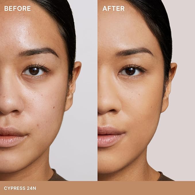 ILIA - Skin Rewind Complexion Stick - Foundation + Concealer + Skincare | Non-Toxic, Vegan, Cruelty-Free, Clean Makeup (24N - Cypress, 0.35 oz | 10 g)-VeraVaultWomen