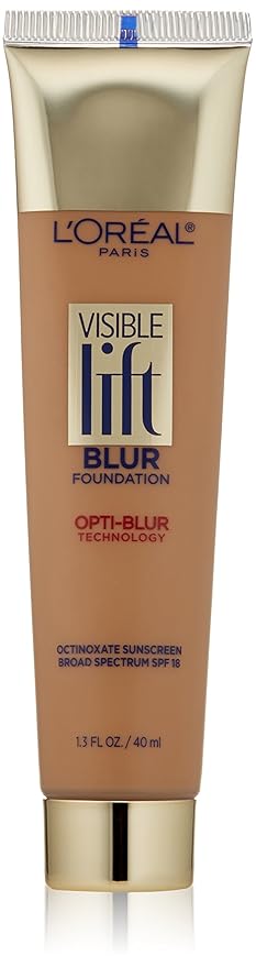 L'Oréal Paris Visible Lift Blur Foundation, Sun Beige, 1.3 fl. oz.-VeraVaultWomen