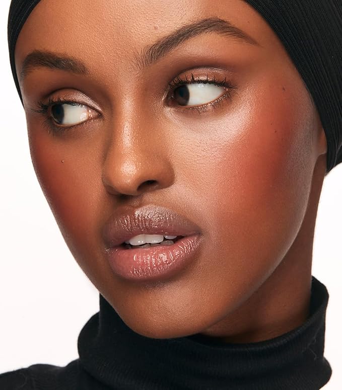 MAKE Beauty Heat Stroke Cream Blush Stick for Cheeks with Natural Hydrating Dewy Finish. Creamy Gel Cheek Tint Balm - Shade Swelter, Berry Blush-VeraVaultWomen