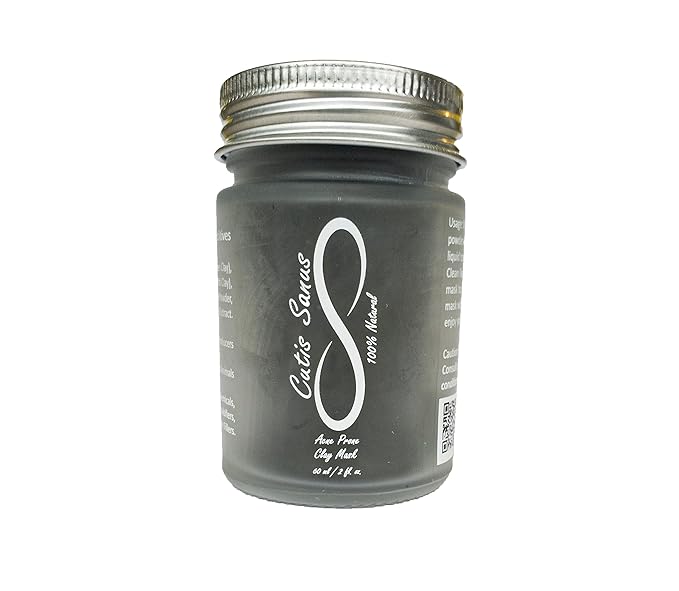 100% Natural Acne Prone Skin Clay Mask 120g All Clay & No Water-VeraVaultWomen