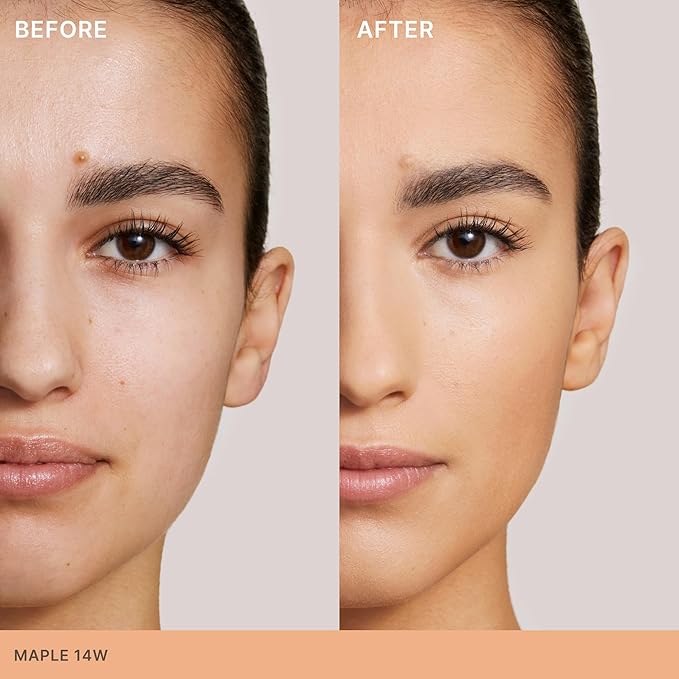 ILIA - Skin Rewind Complexion Stick - Foundation + Concealer + Skincare | Non-Toxic, Vegan, Cruelty-Free, Clean Makeup (14W - Maple, 0.35 oz | 10 g)-VeraVaultWomen