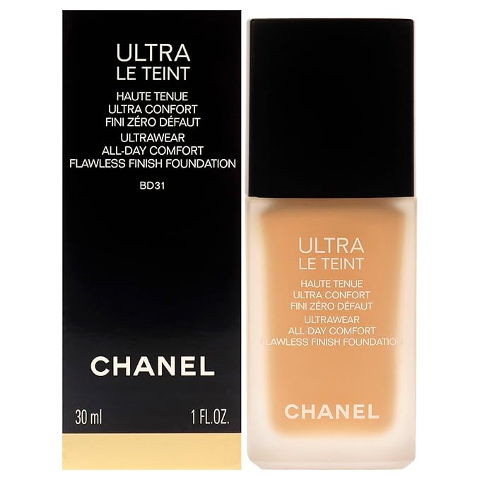 CHANEL Ultra Le Teint Ultrawear Flawless Foundation - BD31 Medium Golden for Women - 1 oz Foundation-VeraVaultWomen