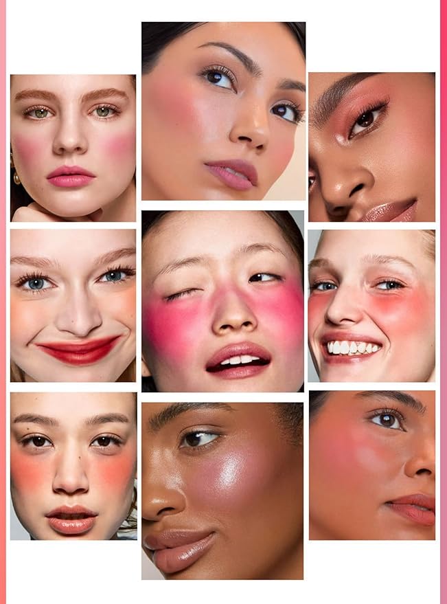 MAEPEOR Matte Face Blush 8 Colors Lightweight Natural Look Face Blush Long-Lasting and Highly Pigmented Powder Blush for Cheeks (Color 05)-VeraVaultWomen