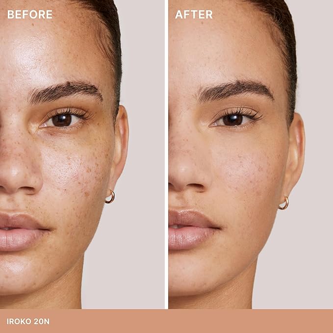 ILIA - Skin Rewind Complexion Stick - Foundation + Concealer + Skincare | Non-Toxic, Vegan, Cruelty-Free, Clean Makeup (20N - Iroko, 0.35 oz | 10 g)-VeraVaultWomen