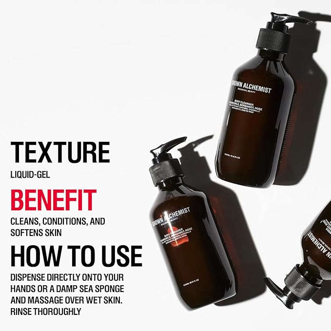 Grown Alchemist Body Cleanser. Gentle Body Wash that Hydrates and Cleanses Skin (300ml).-VeraVaultWomen