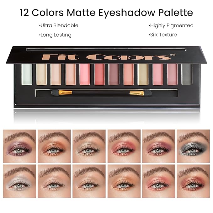 Makeup Kit for Girls Teens, Travel Makeup Kit, Facial Makeup Full Kit, Makeup Present Set for Beginners & Professionals, Cosmetic Bag Include Pigmented Blendable Eyeshadow Palette, concealer-VeraVaultWomen