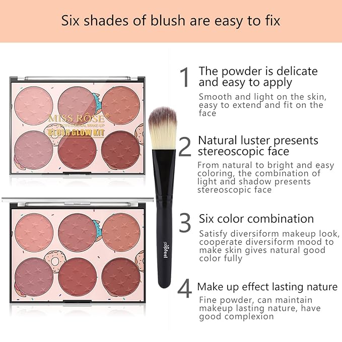 Makeup Kit for Women Full Kit, All in One Makeup Gift Set, Make up Kits for Beginners and Professionals - Eyeshadow Palette, Liquid Lipstick, Mascara, Blush, Eyeliner, Foundation, Brush-VeraVaultWomen