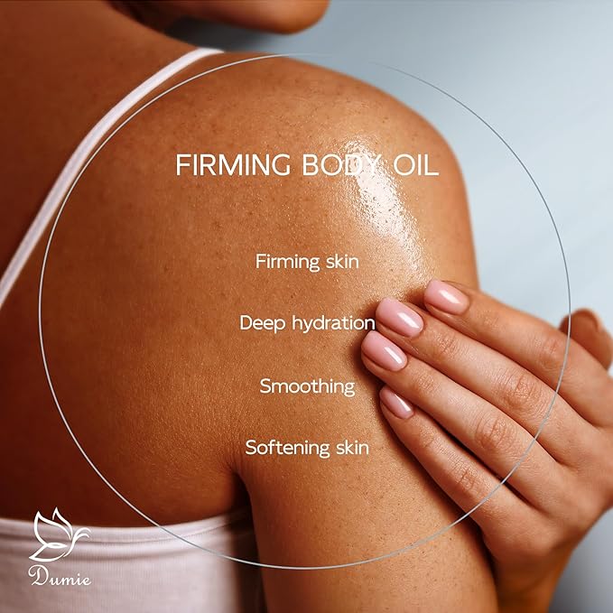 Magic Body Firming Oil, 3.38 FL OZ, Korean Skin Care Post-Shower Body Oil for Women – With 767,000ppm Jojoba Oil,to Tighten, Hydrate & Nourish Dry Skin, Lightweight & Non-Greasy for Full Body Use-VeraVaultWomen
