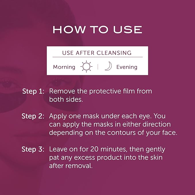 111SKIN Rose Gold Illuminating Eye Mask, Brightening & Hydrating Under Eye Patches for Dull, Dry Skin with Rose Extract, Colloidal Gold & Vitamin C, Improves the Appearance of Dark Circles, 8 Pairs-VeraVaultWomen