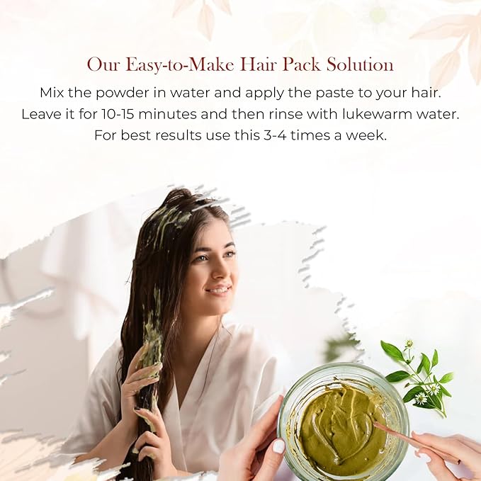 100% Natural Bhringraj Powder | (100 gms) False Daisy Powder Herbal Supplement | Eclipta Alba for Hair Growth Supplements | Karisalankanni Ayurvedic Support for Healthy Hair | Herbal Hair Mix-VeraVaultWomen