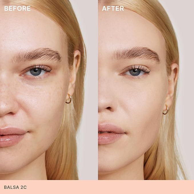 ILIA - Skin Rewind Complexion Stick - Foundation + Concealer + Skincare | Non-Toxic, Vegan, Cruelty-Free, Clean Makeup (2C - Balsa, 0.35 oz | 10 g)-VeraVaultWomen