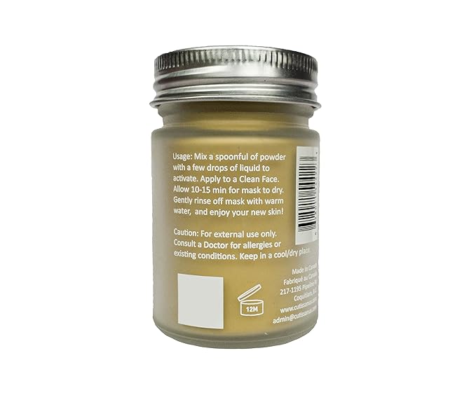 100% Natural Vitamin B Clay Exfoliating Face Mask 120g All Clay & No Water-VeraVaultWomen