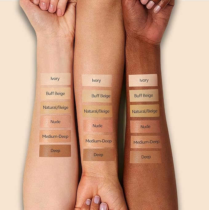 Mushroom Head Air Cushion CC Cream Foundation - Moisturizing & Long-Lasting BB Cream Concealer Makeup Base for All Skin Types, Brighten Long - Lasting Even Color Correcting Concealer (Natural)-VeraVaultWomen