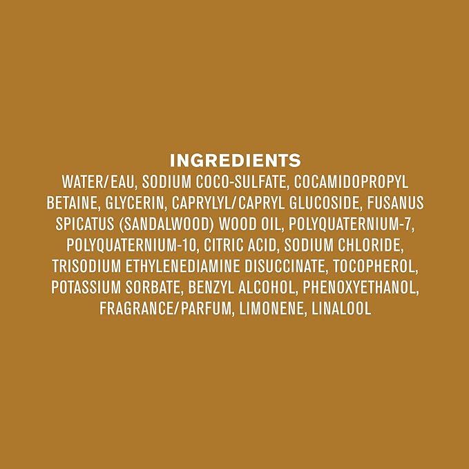 Every Man Jack Amber+Sandalwood Hydrating Mens Body Wash for All Skin Types-Cleanse, Nourish, and Hydrate Skin with Naturally Derived Ingredients-Paraben Free, Phthalate Free, Dye Free-24oz(Pack of 2)-VeraVaultWomen
