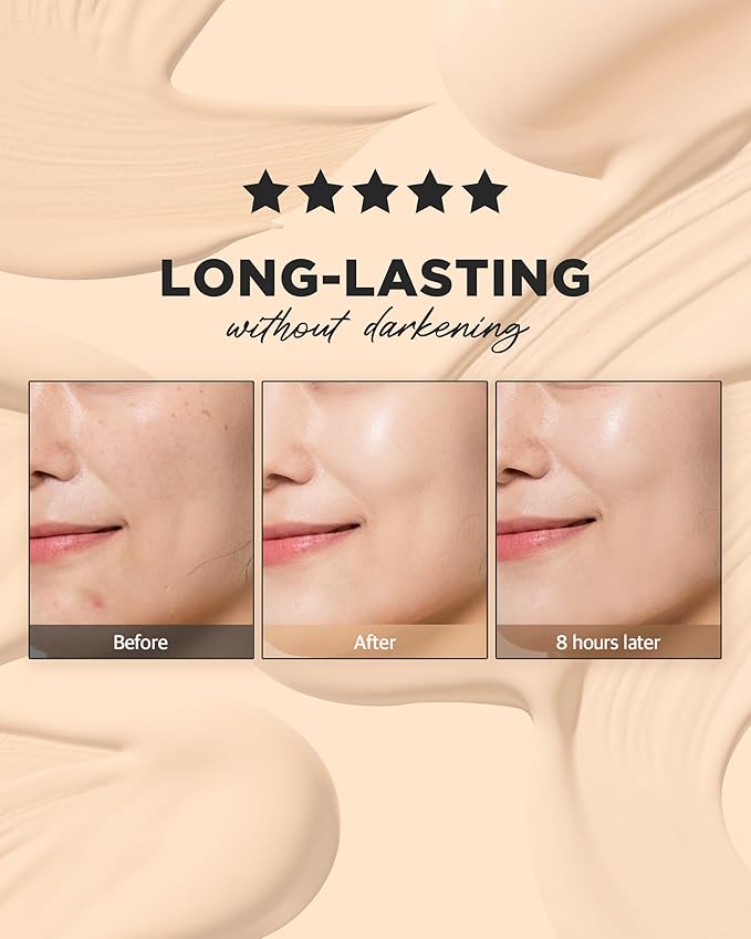 THESAEM Cover Perfection Concealer Foundation - 24H Coverage, Light Liquid Texture - Ideal for Oily, Combination Skin, Provides Semi-Matte, Smooth Finish, 1.01 fl.oz. (1.5 Natural Beige)-VeraVaultWomen
