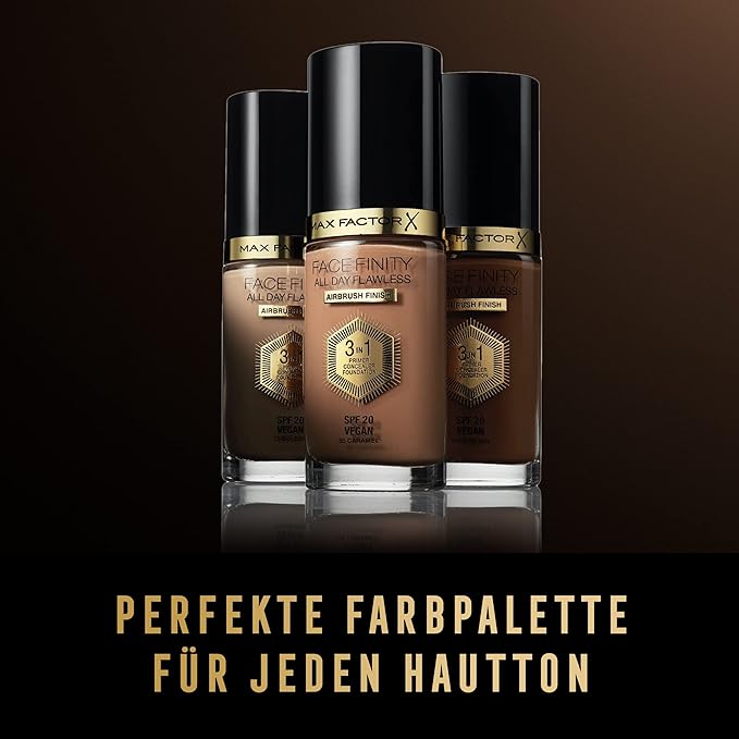 Max Factor Facefinity All Day Flawless 3 In 1 Foundation SPF 20, No. 30 Porcelain-VeraVaultWomen