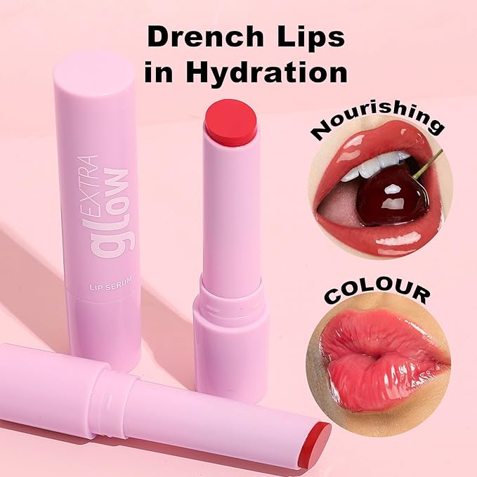 MAEPEOR Nourishing Lip Balm 8 Colors Smooth Moisturizing Lip Glow Gloss Non-Sticky and Long-lasting Hydrating Jelly Lip Balm for Women and Girls (Color 01)-VeraVaultWomen