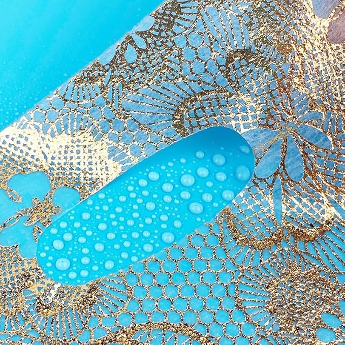 100PCS Gold DIY Eye Mask Under Eye Patches Pre-Cut Nose Paper Film Eye Pad Cooling Eye Patch for Puffy Eyes Spa Skincare-VeraVaultWomen
