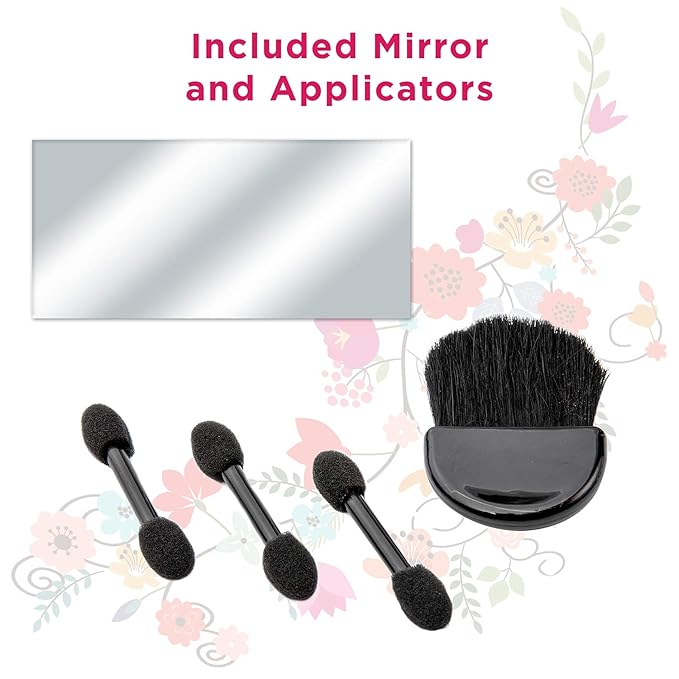 Makeup Kit Gift Set - 41 Eye Shadows, 7 Body Glitters, 1 Lip Liner Pencil, 1 Lipsticks, 4 Blushs, Eye liner pencil, 5 Concealers, 2 Lip Gloss, 5 Bronzers, Mirror-VeraVaultWomen