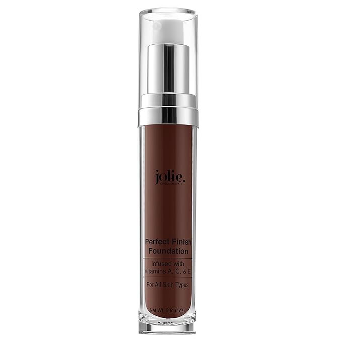 Jolie Perfect Finish Liquid Foundation Makeup SPF 15 Oil Free (DC3)-VeraVaultWomen