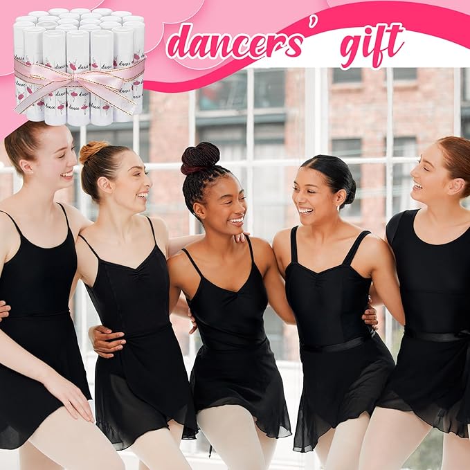 12 Pack Dance Theme Ballet Lip Balms Bulk Moisturizing Lip Balms Back To School Gift Ballet Gifts Lip Balm Christmas Thanksgiving Day Dance Party Thanks Gift for Dancer Girl Woman-VeraVaultWomen