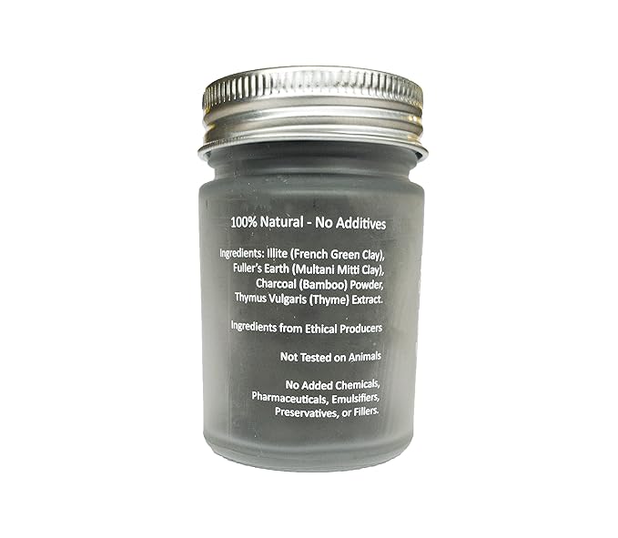100% Natural Acne Prone Skin Clay Mask 60g All Clay & No Water-VeraVaultWomen