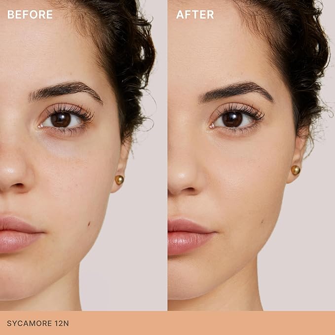 ILIA - Skin Rewind Complexion Stick - Foundation + Concealer + Skincare | Non-Toxic, Vegan, Cruelty-Free, Clean Makeup (12N - Sycamore, 0.35 oz | 10 g)-VeraVaultWomen