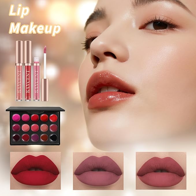 Makeup Kit Makeup Set for Women Teens full Kit Makeup Kits for Teenagers Makeup Gift Sets for Teen Girls Women Christmas Girls Gifts Eyeshadow-VeraVaultWomen