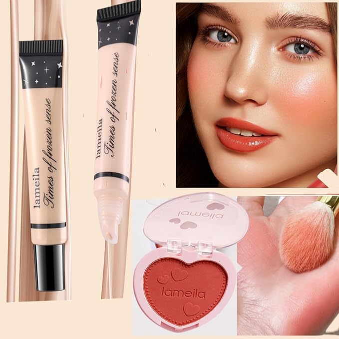 Makeup Kit for Girls,Makeup Gift Set for Girl,Girls Makeup Sets Ages 8-12,Teen Girls Beginner Makeup Kit Gifts,Suitable for Beginners, entry-level, and Teenagers.-VeraVaultWomen