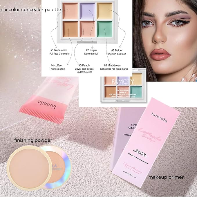 Makeup Kit for Girls,Makeup Gift Set for Girl,Girls Makeup Sets Ages 8-12,Teen Girls Beginner Makeup Kit Gifts,Suitable for Beginners, entry-level, and Teenagers.-VeraVaultWomen