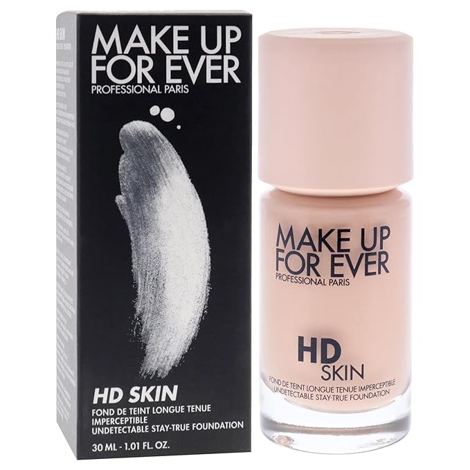 HD Skin Undetectable Longwear Foundation - 1R12 by Make Up For Ever for Women - 1 oz Foundation-VeraVaultWomen