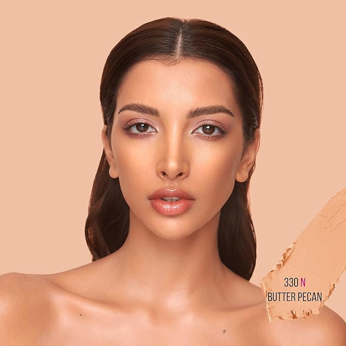 HUDA BEAUTY #FauxFilter Skin Finish Buildable Coverage Foundation Stick 330N Butter Pecan-VeraVaultWomen