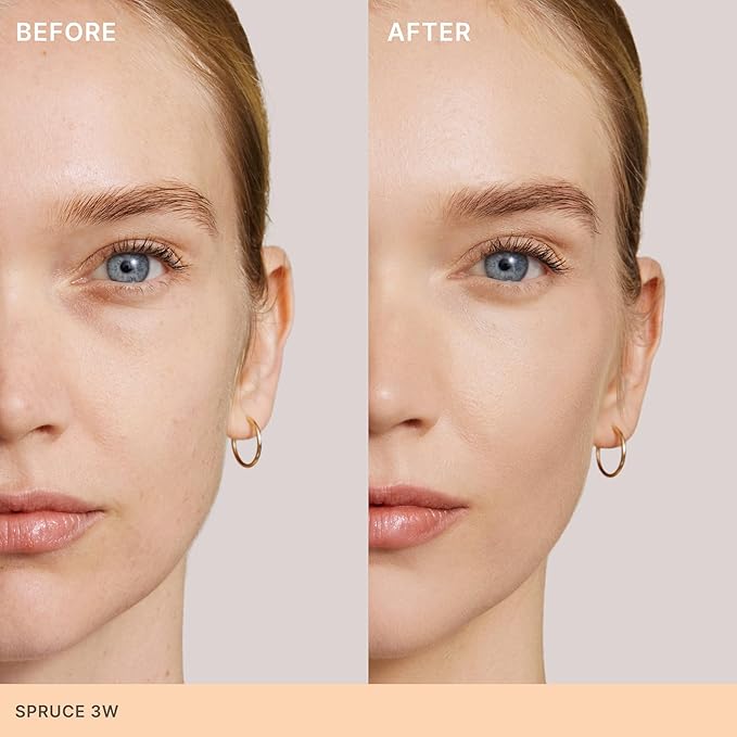 ILIA - Skin Rewind Complexion Stick - Foundation + Concealer + Skincare | Non-Toxic, Vegan, Cruelty-Free, Clean Makeup (3W - Spruce, 0.35 oz | 10 g)-VeraVaultWomen