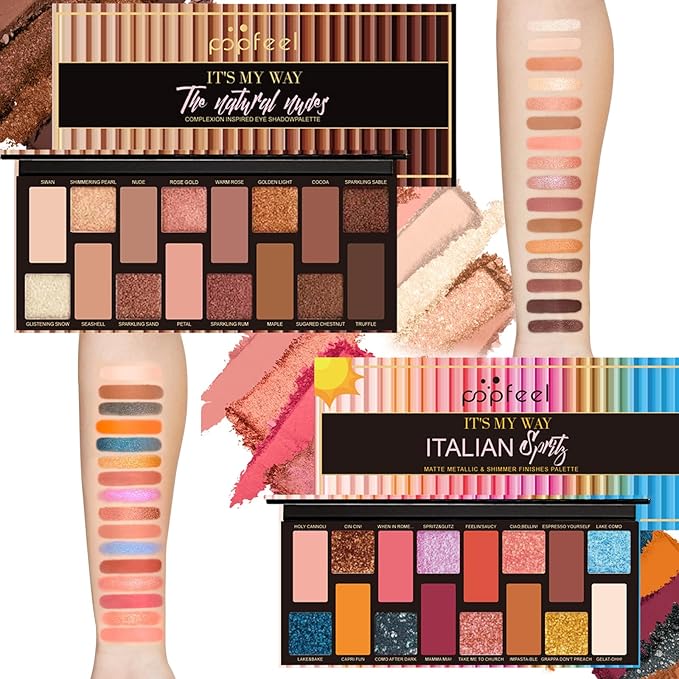 Makeup Kit for Women Full Kit, All-in-one Makeup Gift Set, Include Makeup Brush Set, Eyeshadow Palette, Lip Gloss Set, Lipstick, Foundation, Concealer, Mascara, Eyebrow Pencil-VeraVaultWomen