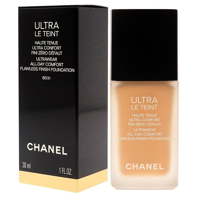 CHANEL Ultra Le Teint Ultrawear Flawless Foundation - BD31 Medium Golden for Women - 1 oz Foundation-VeraVaultWomen