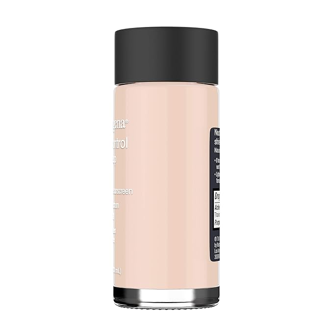 Neutrogena Shine Control Liquid Makeup Broad Spectrum Spf 20, Natural Ivory 20, 1 Oz.-VeraVaultWomen