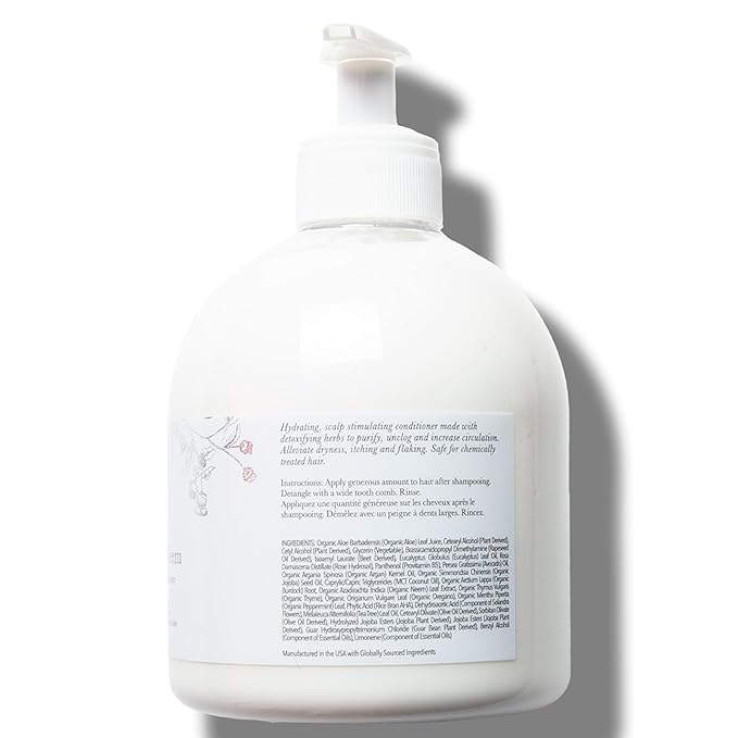 100% PURE Healthy Scalp Conditioner Purifying Burdock & Neem for Dry Damaged Hair Replenishing Itchy Flaky Scalp Hydration for Women & Men - 16 Fl Oz-VeraVaultWomen