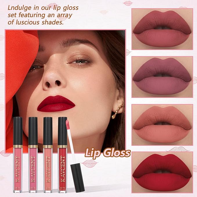 Makeup Kit Makeup Sets for Teens Makeup kits for Women Teenagers Make up Eyeshadow Palette Foundation Concealer Lipgloss Loose Powder Makeup Kit for Women Full Kit-VeraVaultWomen